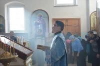 10-В день празднования Казанского образа Пресвятой Богородицы архиепископ Амфилохий посетил православных христиан посёлка Усть-Таловка