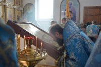 24-В день празднования Казанского образа Пресвятой Богородицы архиепископ Амфилохий посетил православных христиан посёлка Усть-Таловка