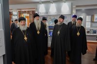 10-Глава и архипастыри Казахстанского Митрополичьего округа посетили Посольство Республики Казахстан в Москве 