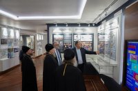 12-Глава и архипастыри Казахстанского Митрополичьего округа посетили Посольство Республики Казахстан в Москве 
