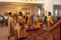7-Архиепископ Амфилохий совершил Божественную Литургию в Андреевском кафедральном соборе
