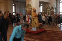 10-Архиепископ Амфилохий совершил Божественную Литургию в Андреевском кафедральном соборе