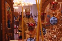 23-Архиепископ Амфилохий совершил Божественную Литургию в Андреевском кафедральном соборе