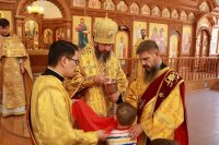 28-Архиепископ Амфилохий совершил Божественную Литургию в Андреевском кафедральном соборе