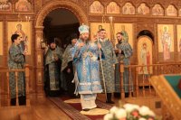 18-Накануне праздника Введения во храм Пресвятой Богородицы Управляющий Усть-Каменогорской и Семипалатинской епархией совершил всенощное бдение в Андреевском кафедральном соборе