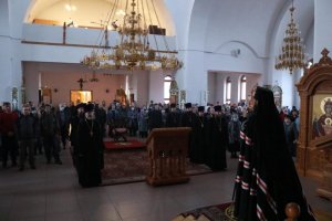 Великая вечерня с чином прощения в кафедральном соборе