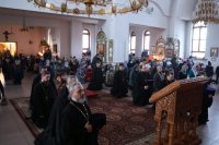 6-Великая вечерня с чином прощения в кафедральном соборе