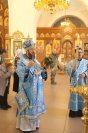 12-Вечернее богослужение в кафедральном соборе в канун праздника Благовещения Пресвятой Богородицы