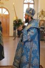 14-Вечернее богослужение в кафедральном соборе в канун праздника Благовещения Пресвятой Богородицы