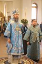 17-Вечернее богослужение в кафедральном соборе в канун праздника Благовещения Пресвятой Богородицы