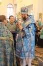 22-Вечернее богослужение в кафедральном соборе в канун праздника Благовещения Пресвятой Богородицы