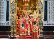 2-Управляющий Усть-Каменогорской и Семипалатинской епархией сослужил Святейшему Патриарху Кириллу за Литургией в храме Христа Спасителя в Москве и принял участие в хиротонии архимандрита Клавдиана (Полякова) во епископа Талдыкорганского 