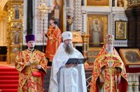 3-Управляющий Усть-Каменогорской и Семипалатинской епархией сослужил Святейшему Патриарху Кириллу за Литургией в храме Христа Спасителя в Москве и принял участие в хиротонии архимандрита Клавдиана (Полякова) во епископа Талдыкорганского 