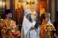 6-Управляющий Усть-Каменогорской и Семипалатинской епархией сослужил Святейшему Патриарху Кириллу за Литургией в храме Христа Спасителя в Москве и принял участие в хиротонии архимандрита Клавдиана (Полякова) во епископа Талдыкорганского 