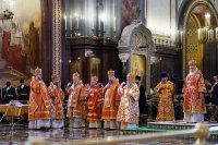 11-Управляющий Усть-Каменогорской и Семипалатинской епархией сослужил Святейшему Патриарху Кириллу за Литургией в храме Христа Спасителя в Москве и принял участие в хиротонии архимандрита Клавдиана (Полякова) во епископа Талдыкорганского 
