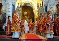18-Управляющий Усть-Каменогорской и Семипалатинской епархией сослужил Святейшему Патриарху Кириллу за Литургией в храме Христа Спасителя в Москве и принял участие в хиротонии архимандрита Клавдиана (Полякова) во епископа Талдыкорганского 