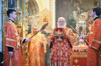 21-Управляющий Усть-Каменогорской и Семипалатинской епархией сослужил Святейшему Патриарху Кириллу за Литургией в храме Христа Спасителя в Москве и принял участие в хиротонии архимандрита Клавдиана (Полякова) во епископа Талдыкорганского 