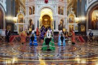 23-Управляющий Усть-Каменогорской и Семипалатинской епархией сослужил Святейшему Патриарху Кириллу за Литургией в храме Христа Спасителя в Москве и принял участие в хиротонии архимандрита Клавдиана (Полякова) во епископа Талдыкорганского 