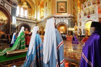 24-Управляющий Усть-Каменогорской и Семипалатинской епархией сослужил Святейшему Патриарху Кириллу за Литургией в храме Христа Спасителя в Москве и принял участие в хиротонии архимандрита Клавдиана (Полякова) во епископа Талдыкорганского 