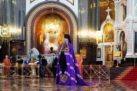 25-Управляющий Усть-Каменогорской и Семипалатинской епархией сослужил Святейшему Патриарху Кириллу за Литургией в храме Христа Спасителя в Москве и принял участие в хиротонии архимандрита Клавдиана (Полякова) во епископа Талдыкорганского 