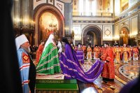 26-Управляющий Усть-Каменогорской и Семипалатинской епархией сослужил Святейшему Патриарху Кириллу за Литургией в храме Христа Спасителя в Москве и принял участие в хиротонии архимандрита Клавдиана (Полякова) во епископа Талдыкорганского 