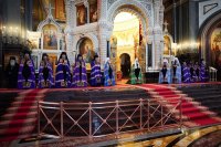 29-Управляющий Усть-Каменогорской и Семипалатинской епархией сослужил Святейшему Патриарху Кириллу за Литургией в храме Христа Спасителя в Москве и принял участие в хиротонии архимандрита Клавдиана (Полякова) во епископа Талдыкорганского 