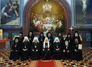 30-Управляющий Усть-Каменогорской и Семипалатинской епархией сослужил Святейшему Патриарху Кириллу за Литургией в храме Христа Спасителя в Москве и принял участие в хиротонии архимандрита Клавдиана (Полякова) во епископа Талдыкорганского 
