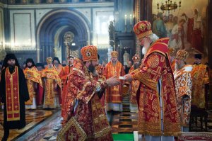 Указом Предстоятеля Русской Православной Церкви Преосвященный Амфилохий, епископ Усть-Каменогорский и Семипалатинский, возведён в сан архиепископа
