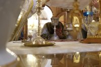 35-Память святых отцов Вселенских Соборов. Архиепископ Амфилохий совершил Божественную Литургию в Андреевском кафедральном соборе столицы Рудного Алтая.
