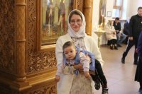 44-Память святых отцов Вселенских Соборов. Архиепископ Амфилохий совершил Божественную Литургию в Андреевском кафедральном соборе столицы Рудного Алтая.