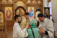 50-Память святых отцов Вселенских Соборов. Архиепископ Амфилохий совершил Божественную Литургию в Андреевском кафедральном соборе столицы Рудного Алтая.