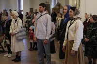 51-Память святых отцов Вселенских Соборов. Архиепископ Амфилохий совершил Божественную Литургию в Андреевском кафедральном соборе столицы Рудного Алтая.