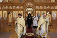 54-Память святых отцов Вселенских Соборов. Архиепископ Амфилохий совершил Божественную Литургию в Андреевском кафедральном соборе столицы Рудного Алтая.