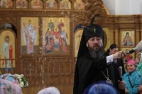 57-Память святых отцов Вселенских Соборов. Архиепископ Амфилохий совершил Божественную Литургию в Андреевском кафедральном соборе столицы Рудного Алтая.