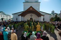 13-Архиепископ Усть-Каменогорский и Семипалатинский Амфилохий принял участие в торжествах Томской митрополии, посвященных дню памяти обретения мощей святого праведного старца Феодора Томского. 