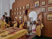 14-Божественная Литургия в Андреевском соборе в Неделю 21-ю по Пятидесятнице
