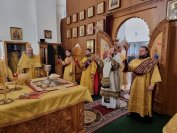 15-Божественная Литургия в Андреевском соборе в Неделю 21-ю по Пятидесятнице