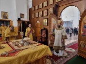 17-Божественная Литургия в Андреевском соборе в Неделю 21-ю по Пятидесятнице