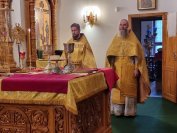 18-Божественная Литургия в Андреевском соборе в Неделю 21-ю по Пятидесятнице