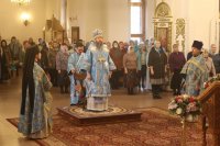 1-Служение епископа Амфилохия в день Благовещения Пресвятой Богородицы