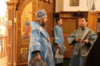 9-Служение епископа Амфилохия в день Благовещения Пресвятой Богородицы