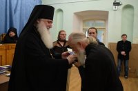 2-Управляющий Усть-Каменогорской и Семипалатинской епархией принял участие в выпускном акте Томской духовной семинарии