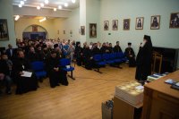 19-Управляющий Усть-Каменогорской и Семипалатинской епархией принял участие в выпускном акте Томской духовной семинарии