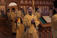 7-В день памяти святителя Амфилохия Иконийского Управляющий Усть-Каменогорской и Семипалатинской епархией  совершил Божественную Литургию в главном храме епархии