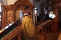 12-В день памяти святителя Амфилохия Иконийского Управляющий Усть-Каменогорской и Семипалатинской епархией  совершил Божественную Литургию в главном храме епархии