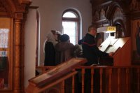 16-В день памяти святителя Амфилохия Иконийского Управляющий Усть-Каменогорской и Семипалатинской епархией  совершил Божественную Литургию в главном храме епархии
