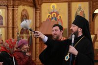 58-В Неделю жен-мироносиц архиепископ Амфилохий совершил Божественную Литургию в Андреевском кафедральном соборе