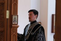5-Епископ Амфилохий возглавил служение Божественной Литургии Преждеосвященных Даров