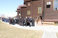 18-В Покровском храме Усть-Каменогорска состоялось отпевание иеромонаха Иустина (Ларионова)