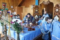17-Служение епископа Амфилохия в Покровском храме Усть-Каменогорска